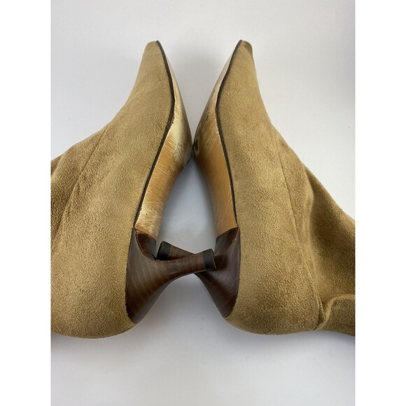 Talbots Boots Kitten Heels Brown Size 6.5 - Picture 4 of 6